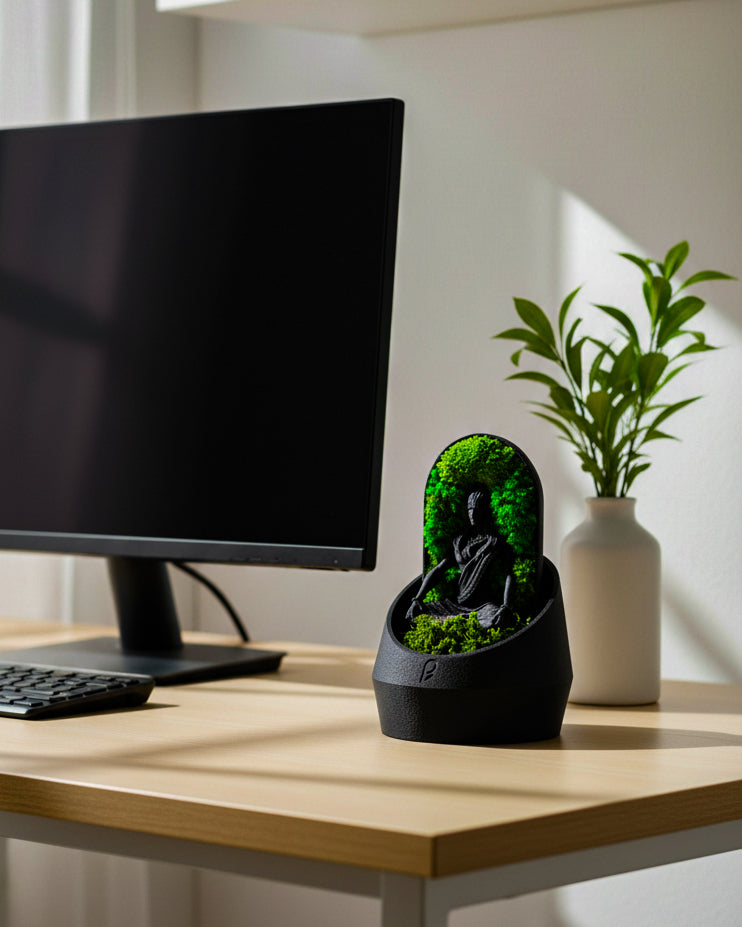 Shiva's Dome on a modern work desk