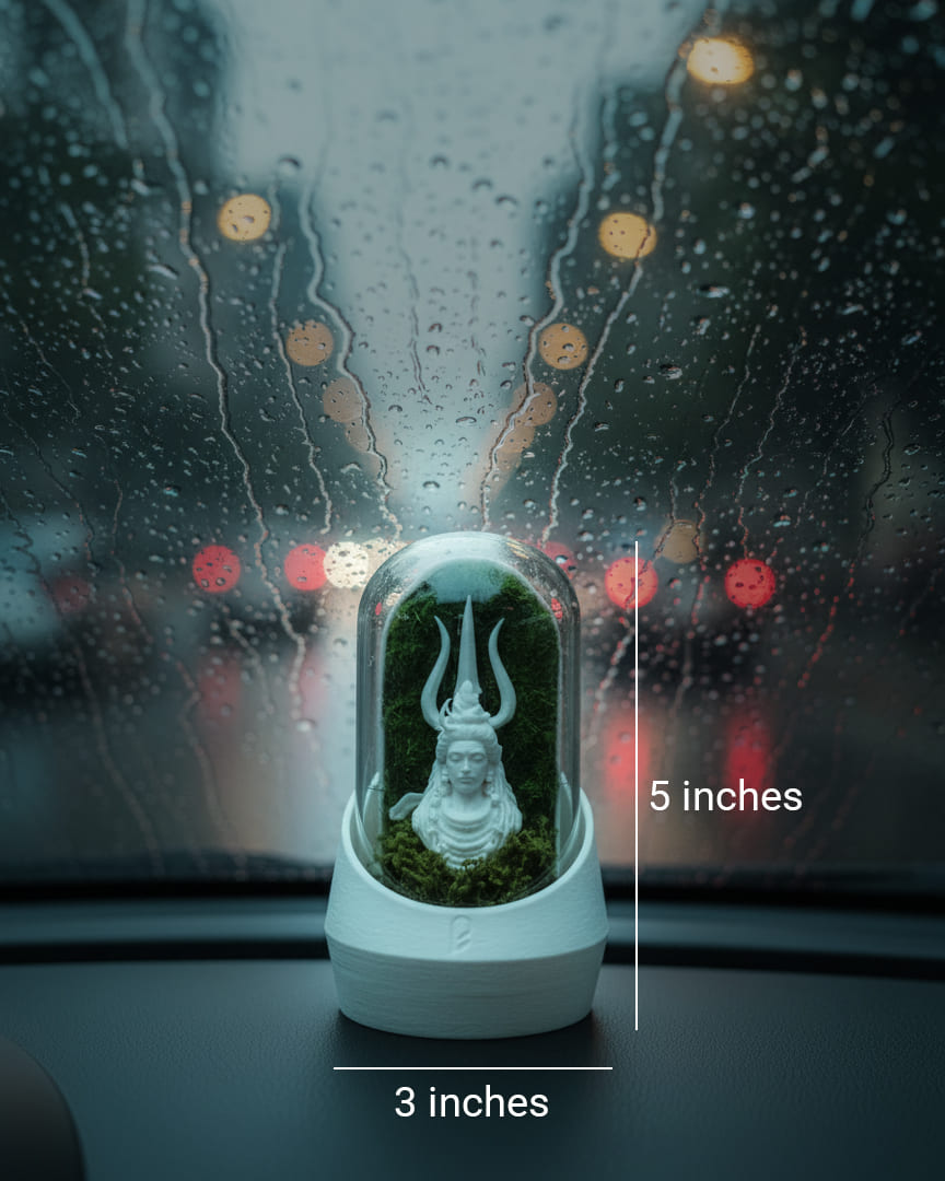 Aghori Mahadev's Car Dome with Aromatherapy Edition