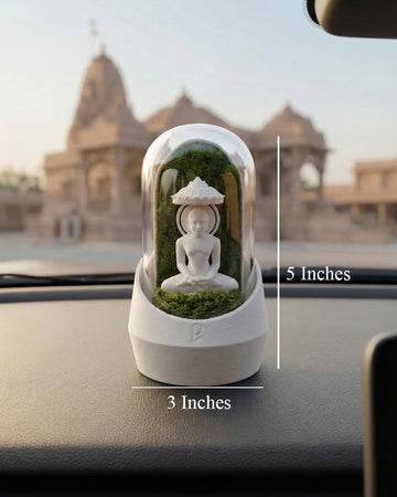 Mahaveer Swami's Car Dome with Aromatherapy Edition