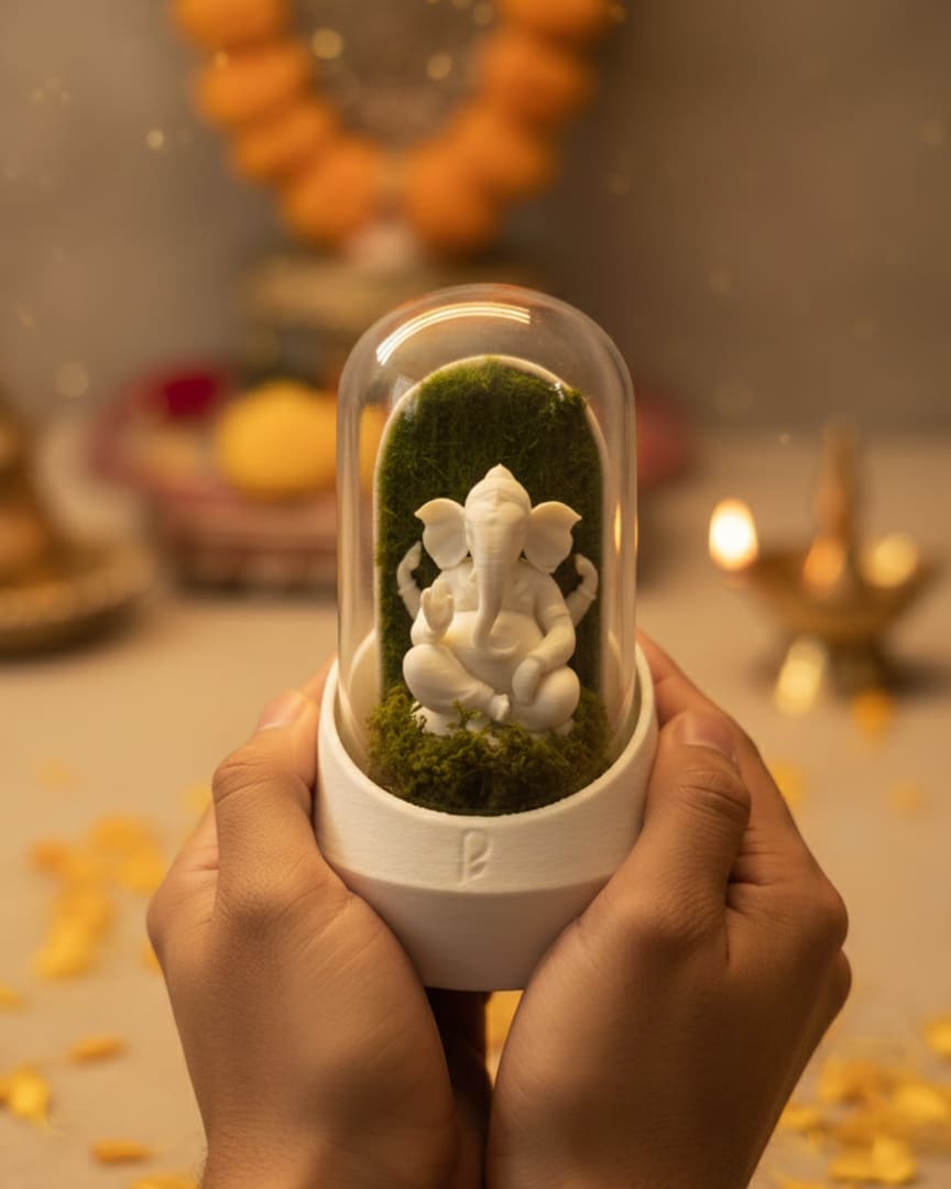 For their puja corner
