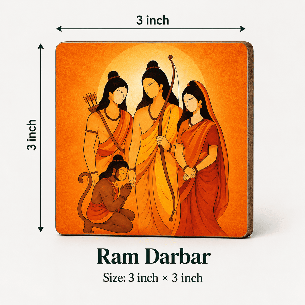 Ram Darbar Fridge Magnet