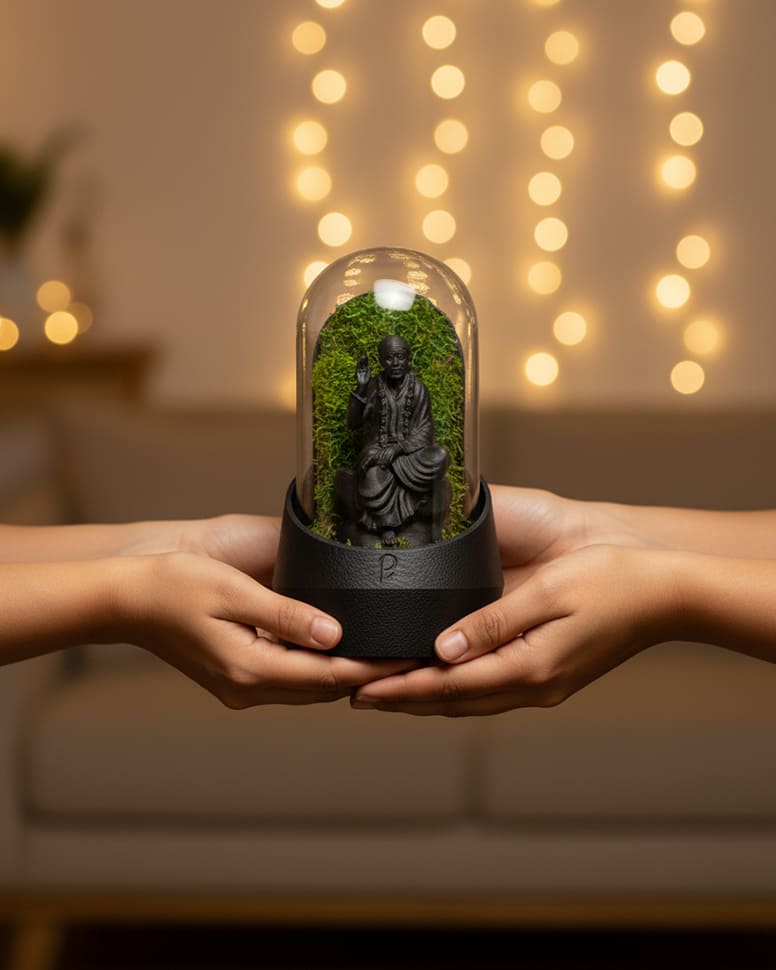 Baba C Sai Baba's Dome - Spiritual Terrarium for Modern Homes | perfectplants.in