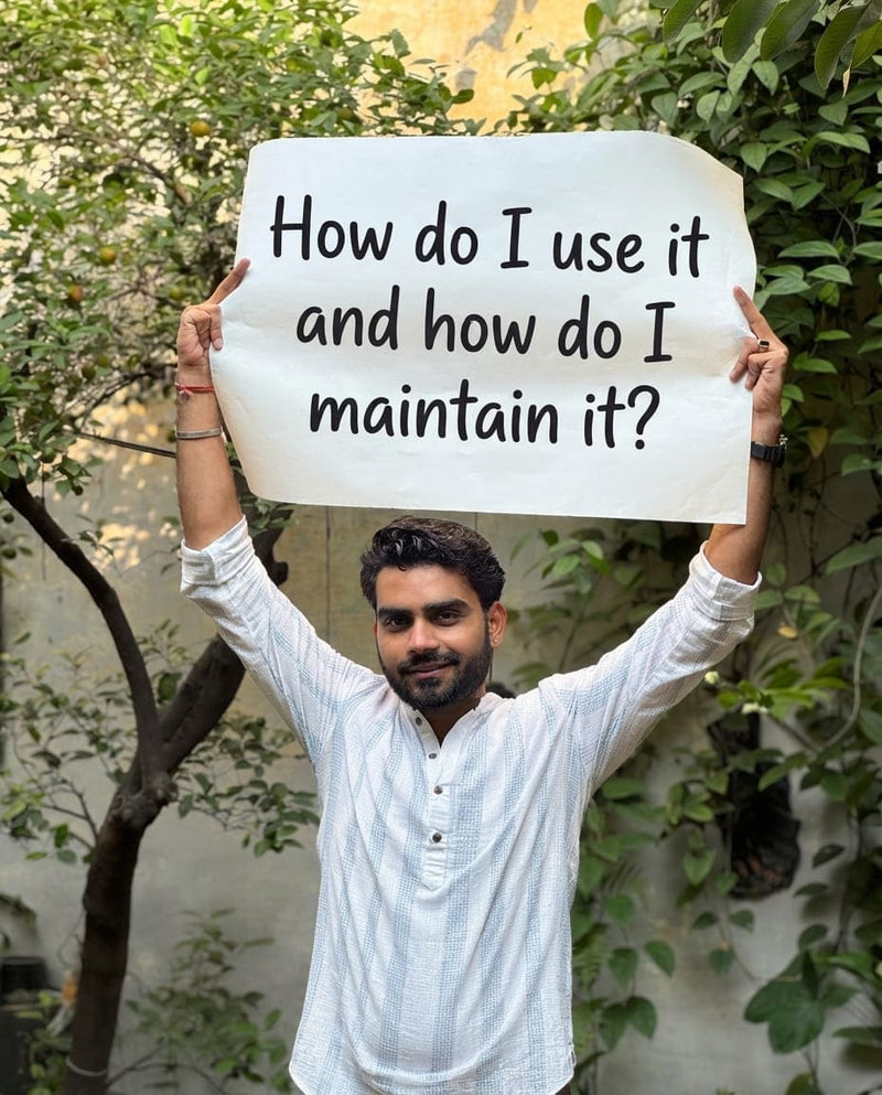 ⁠⁠How do I use it and how do I maintain it?