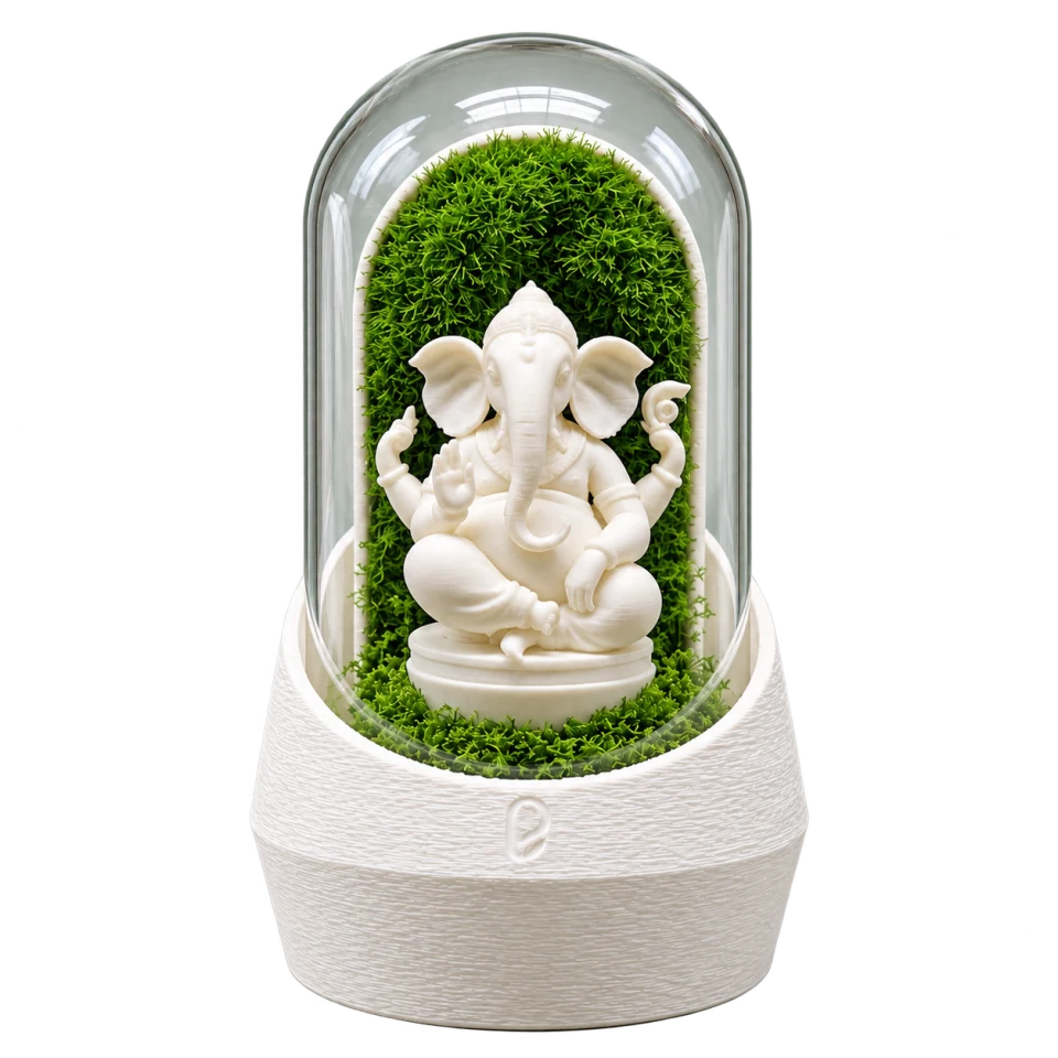 Ganesha Mini Pod, 5 inches high and 3 inches wide; sample product image